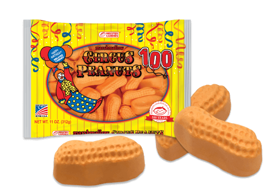 Melster Circus Peanuts - 100 Years